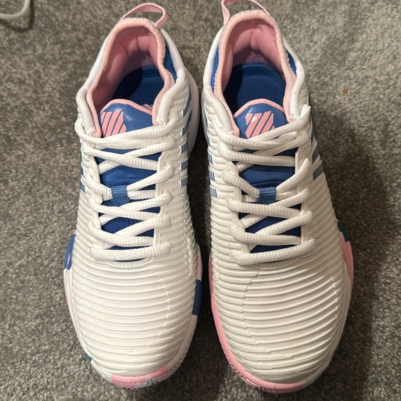 K-Swiss NWOT Hypercourt Supreme tennis shoe  (96615-969-M) size 6 pink And white - Picture 6 of 10